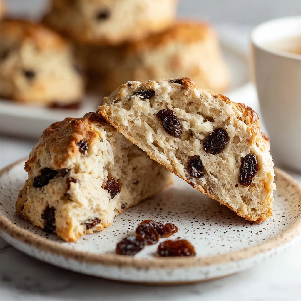 Apple Cinnamon Raisin Scones Recipe - Recipe Image