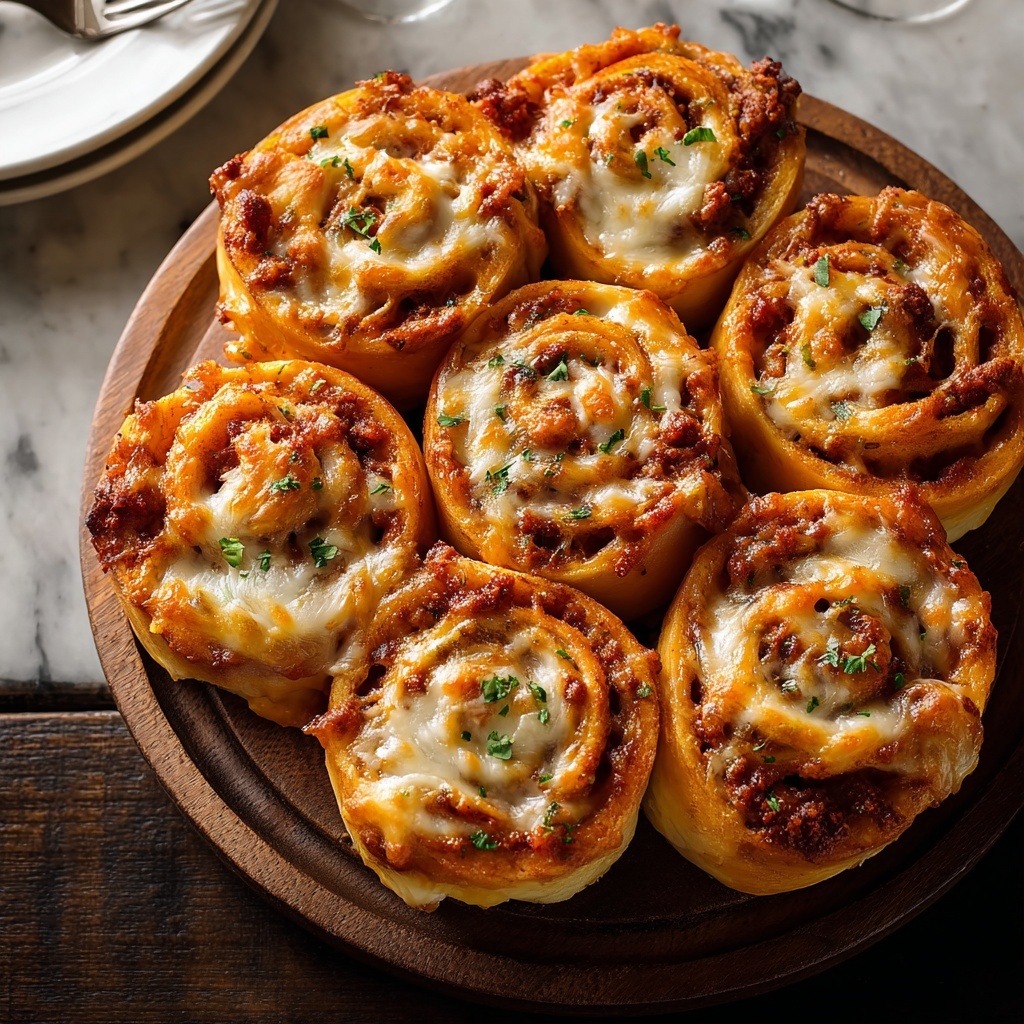 Cheesy Pizza Rolls Recipe - Recipe Image