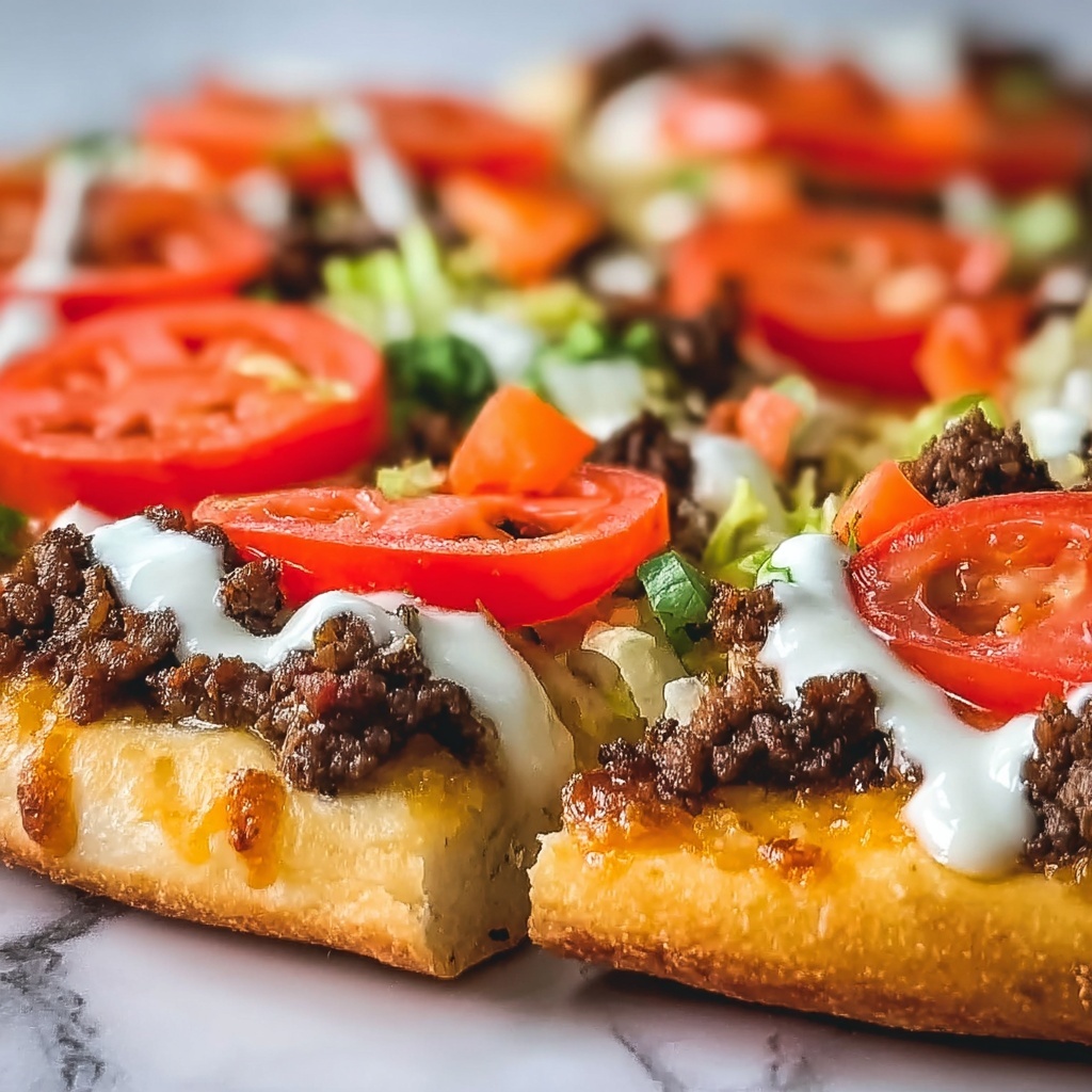 Taco Pizza Recipe - Recipe Image