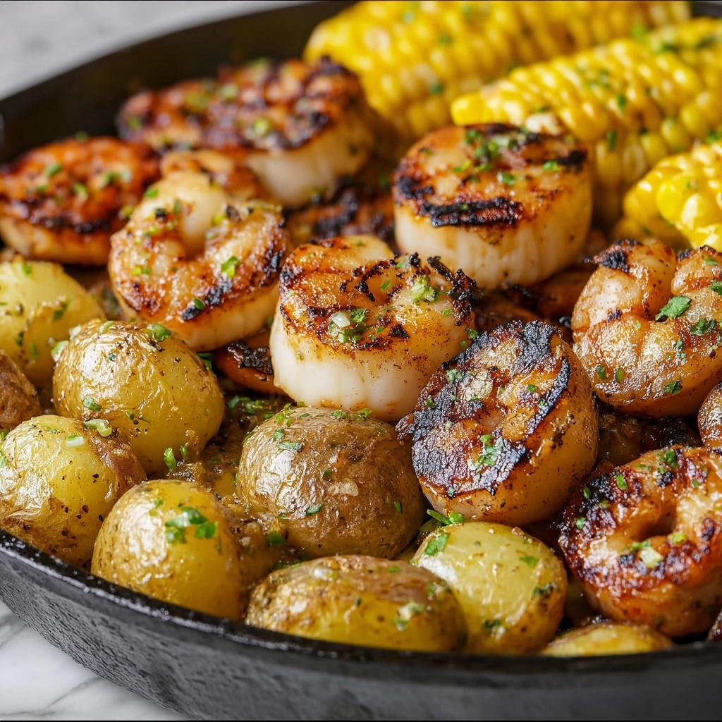 Easy Grilled Shrimp Boil Recipe - Recipe Image