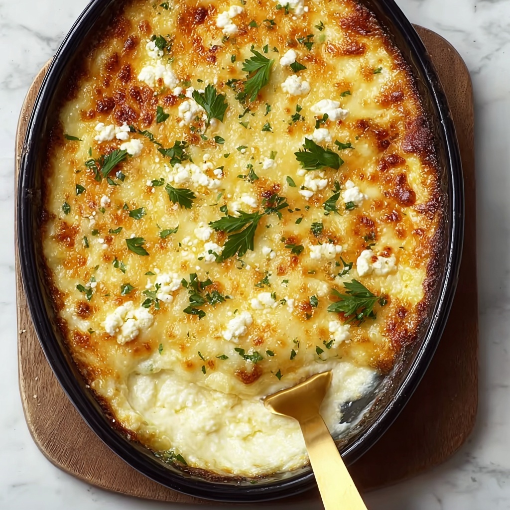 Roasted Cauliflower, Tomato, and Goat Cheese Casserole Recipe - Recipe Image