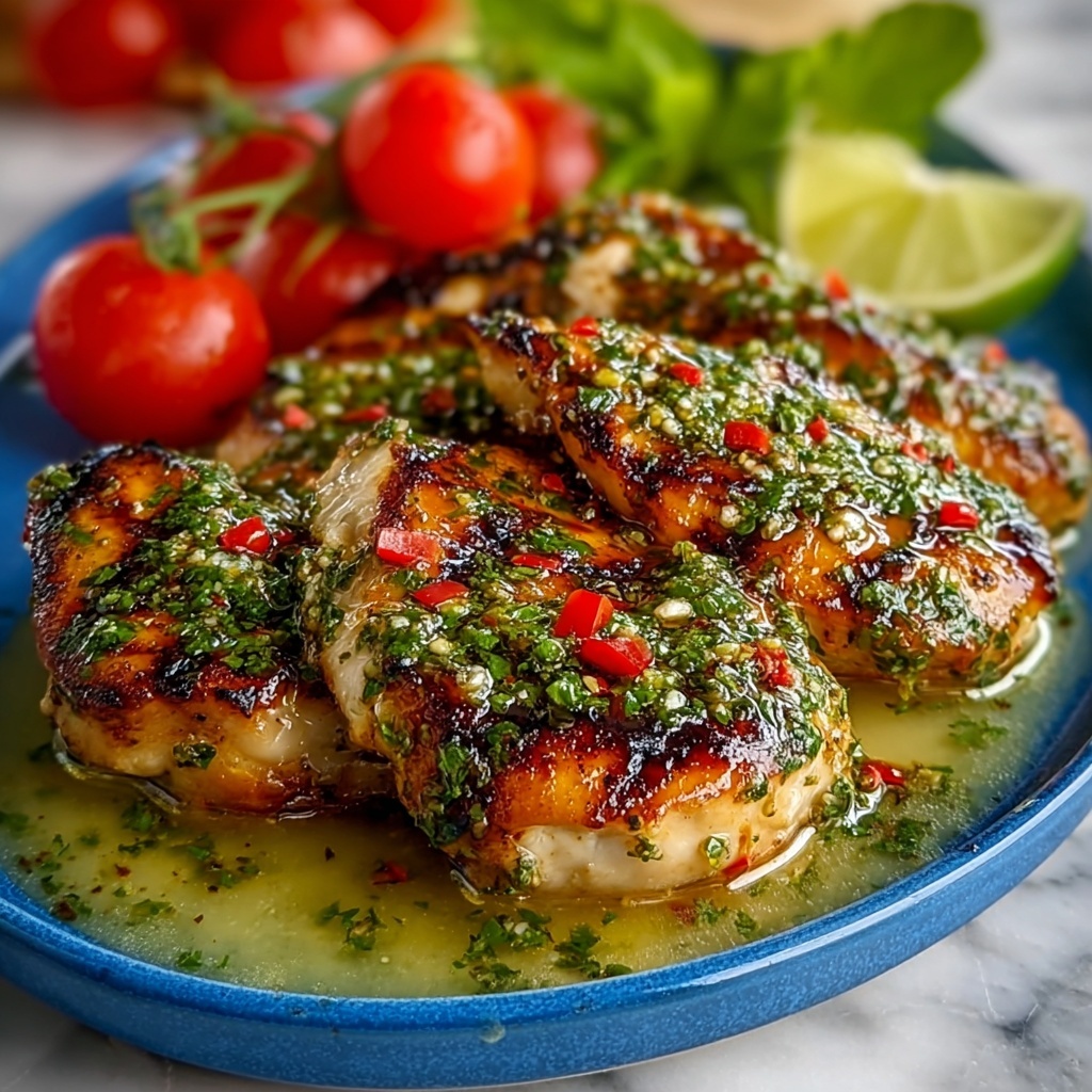 Grilled Salsa Verde Chicken Recipe - Recipe Image