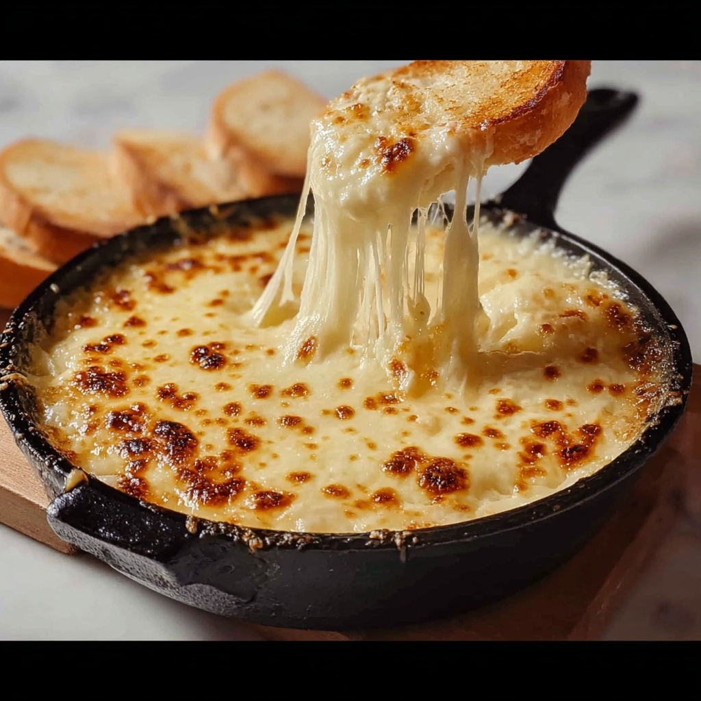 Classic Cheese Fondue Recipe - Recipe Image