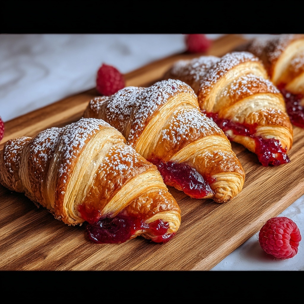 Almond Crescents with Raspberry Jam Recipe - Recipe Image