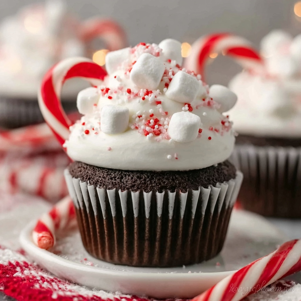 Hot Cocoa Cupcake Mugs Recipe - Recipe Image