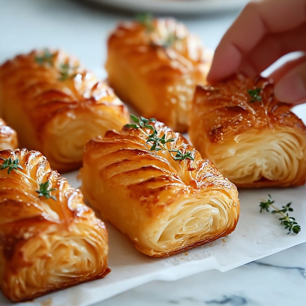 Cheesy Garlic Butter Rollups Recipe - Recipe Image