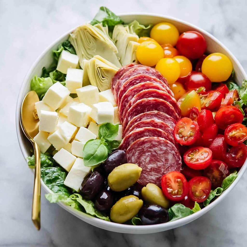Homemade Antipasto Salad Recipe - Recipe Image