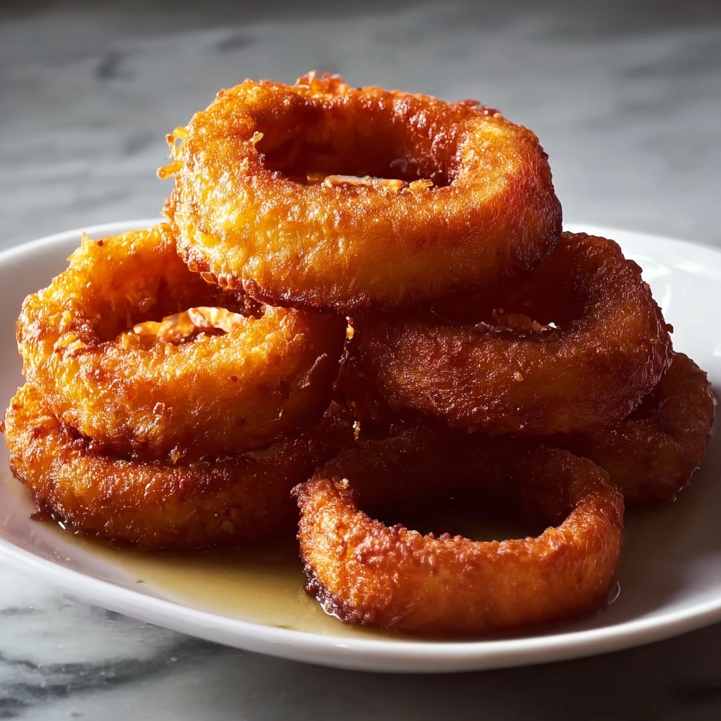 Mighty and Crispy Fried Onion Rings Recipe - Recipe Image