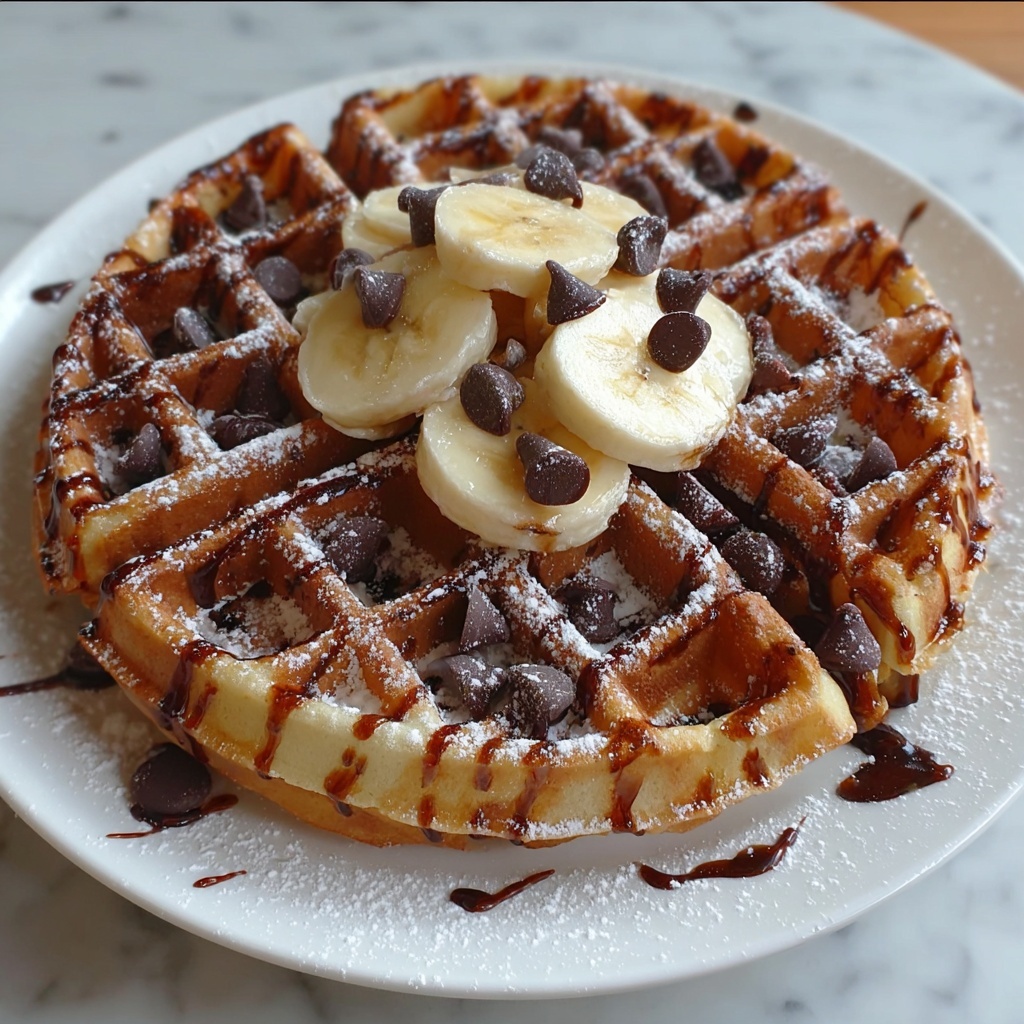 Chocolate Protein Waffles Recipe - Recipe Image