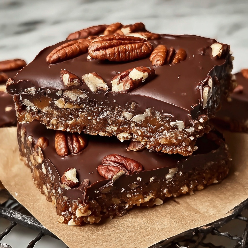Chocolate Pecan Turtle Clusters Recipe - Recipe Image