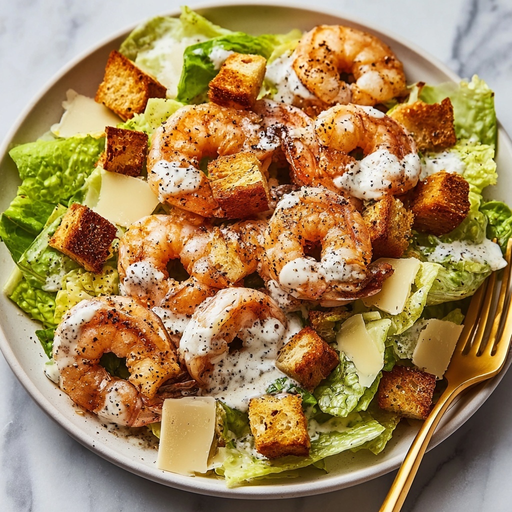 Shrimp Caesar Salad Recipe - Recipe Image