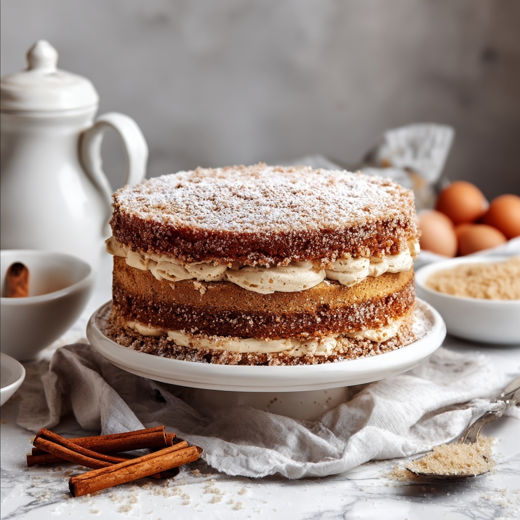 Buttery Cinnamon Cake Recipe - Recipe Image