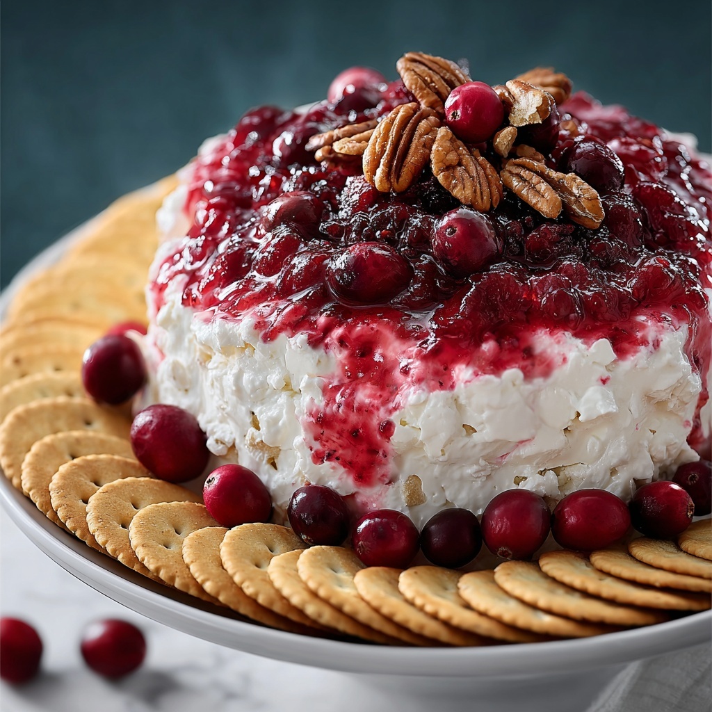 Cranberry Cream Cheese Dip Recipe - Recipe Image