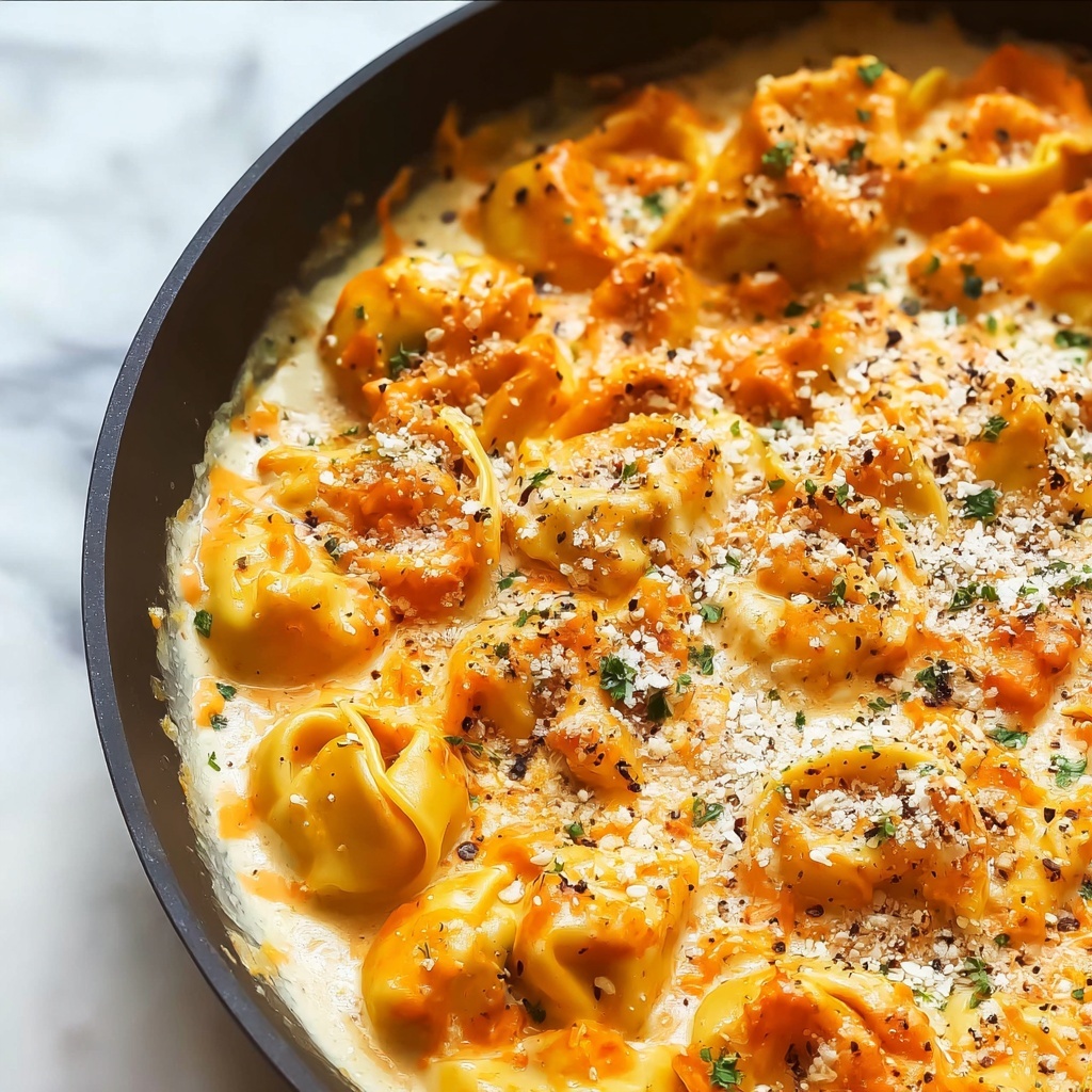 Buffalo Chicken Tortellini Alfredo Recipe - Recipe Image
