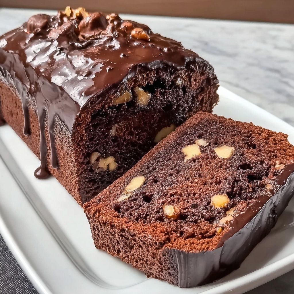 Hot Fudge Brownie Bread Recipe - Recipe Image