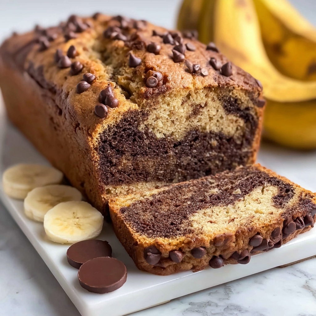 High Protein Chocolate Banana Bread Recipe - Recipe Image