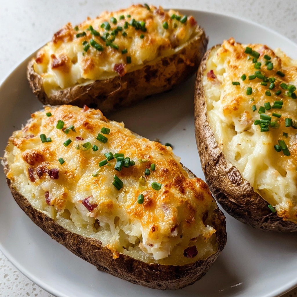 Twice Baked Potatoes Recipe - Recipe Image
