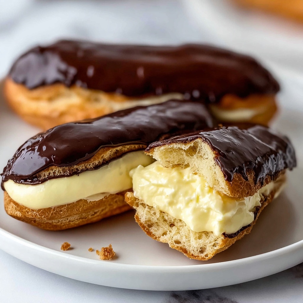 Homemade Eclairs Recipe - Recipe Image