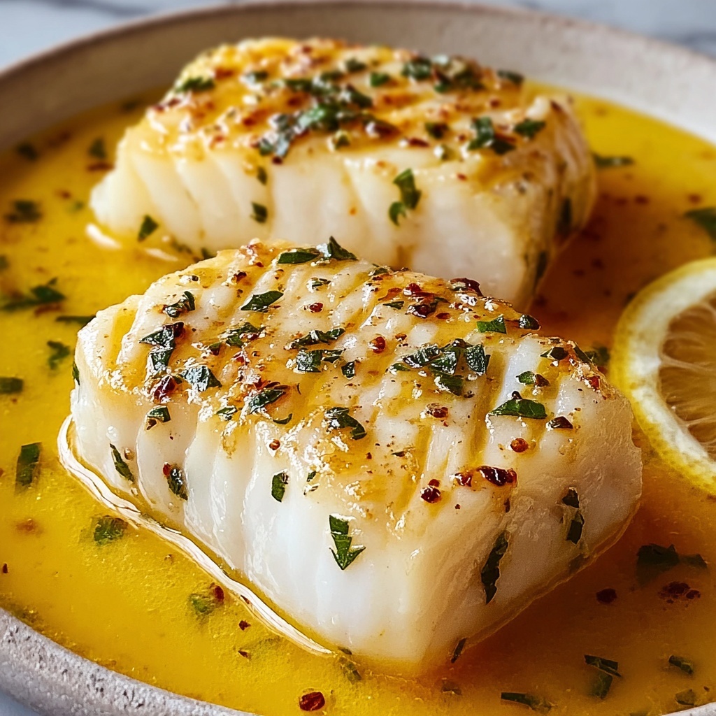 Lemon Butter Sautéed Cod Recipe - Recipe Image