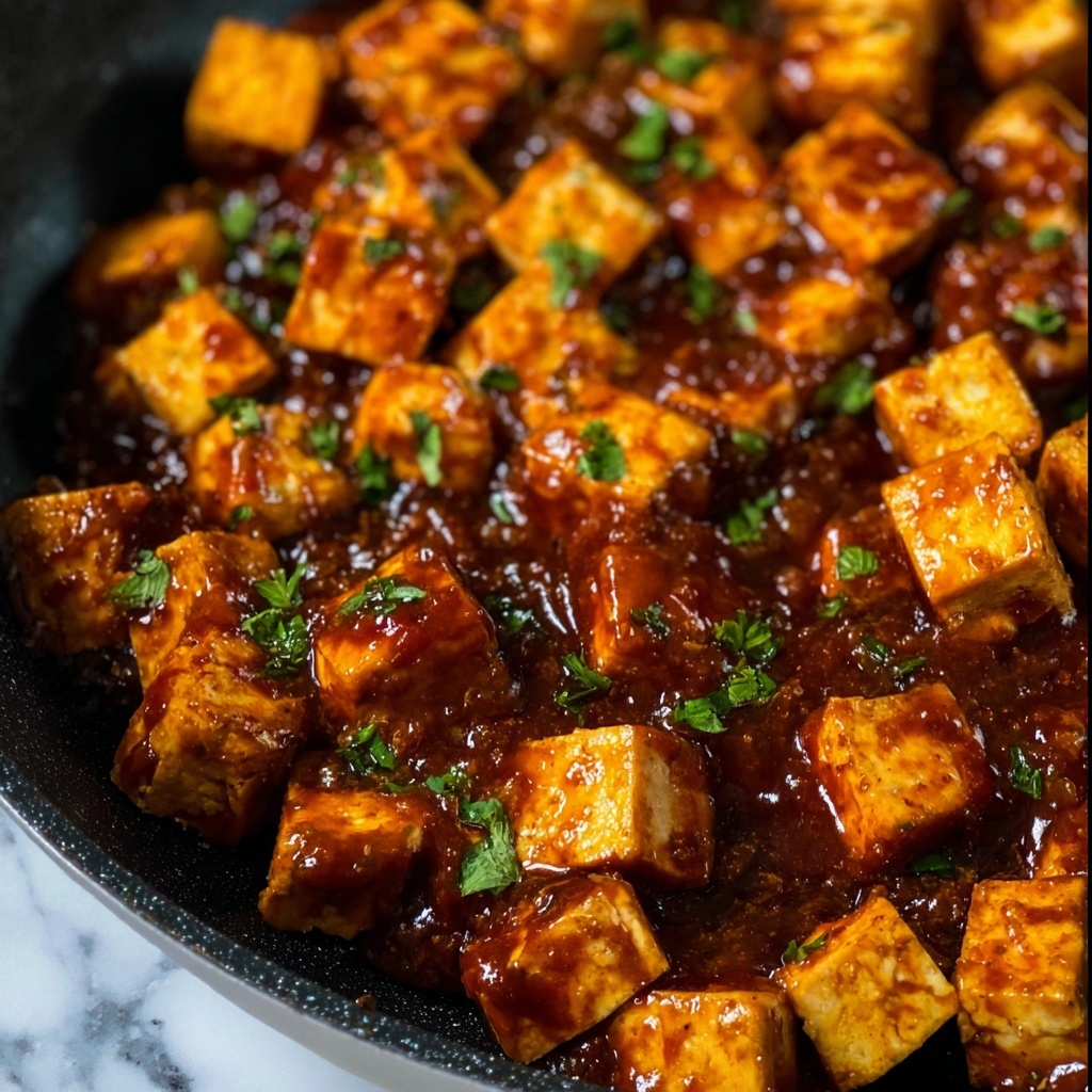 Spicy Roasted Poblano Sofritas with Tofu Recipe - Recipe Image