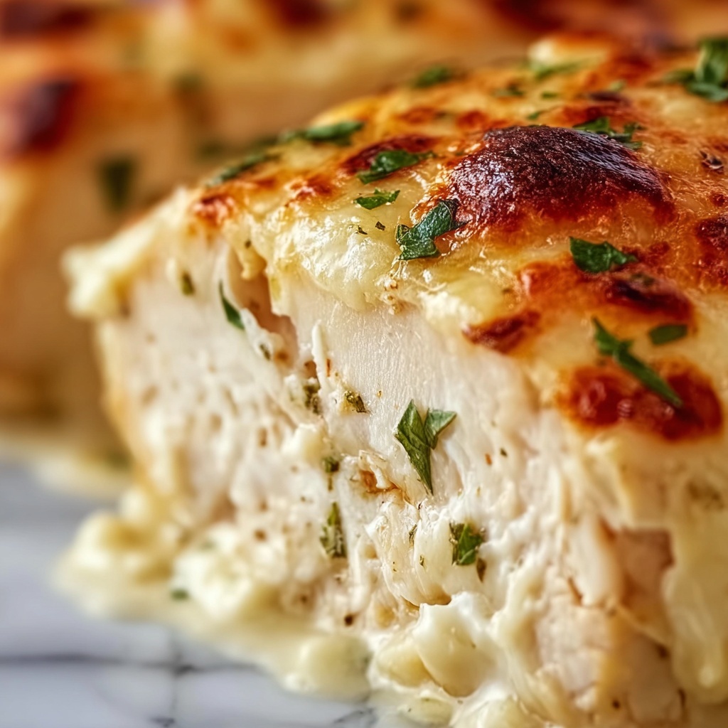 Cheesy Garlic Butter Chicken Recipe - Recipe Image