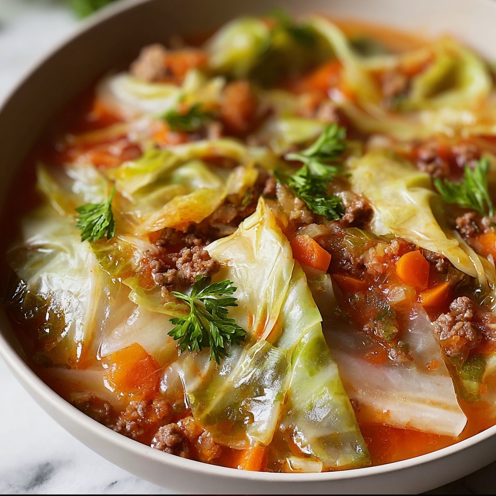 Low Carb Unstuffed Cabbage Casserole Recipe - Recipe Image