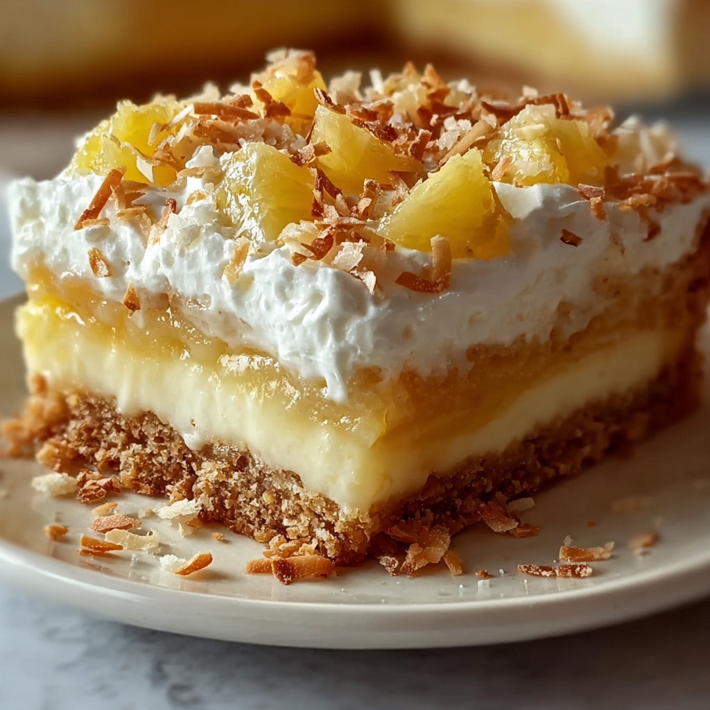 Pineapple Cream Cheese Pie Recipe - Recipe Image