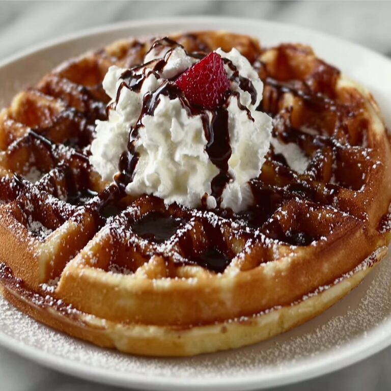 Cake Mix Waffles Recipe