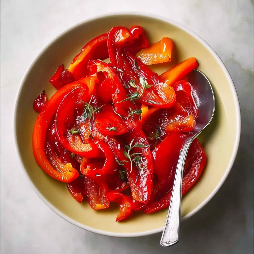 Roasted Red Pepper Salad Recipe - Recipe Image