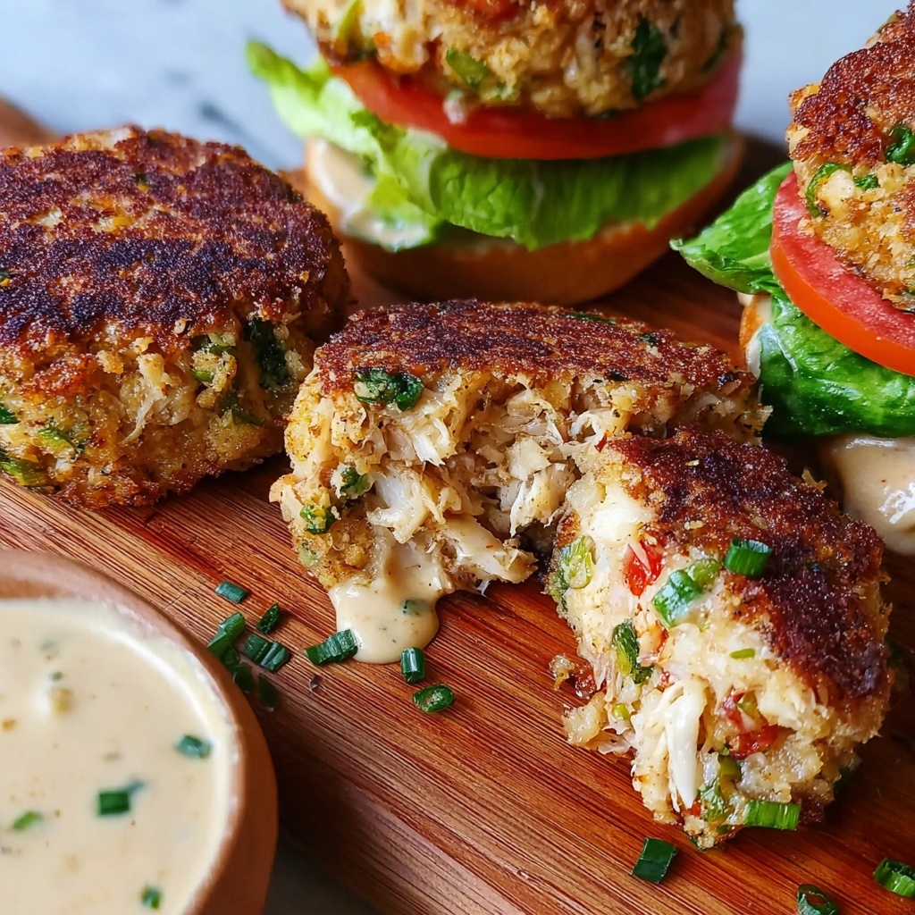 Cajun Crab Cake Sliders Recipe - Recipe Image