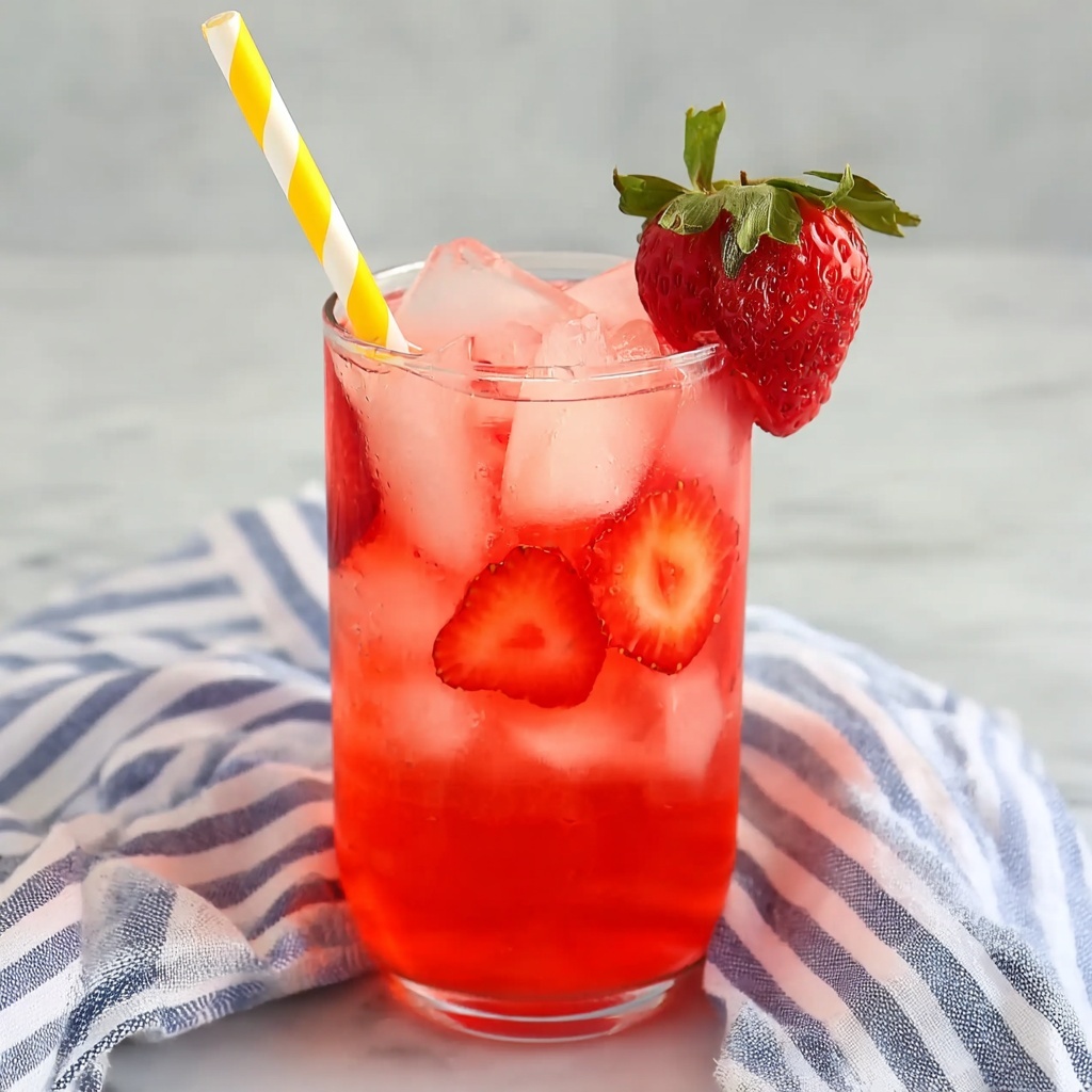 Strawberry Açaí Lemonade Recipe - Recipe Image