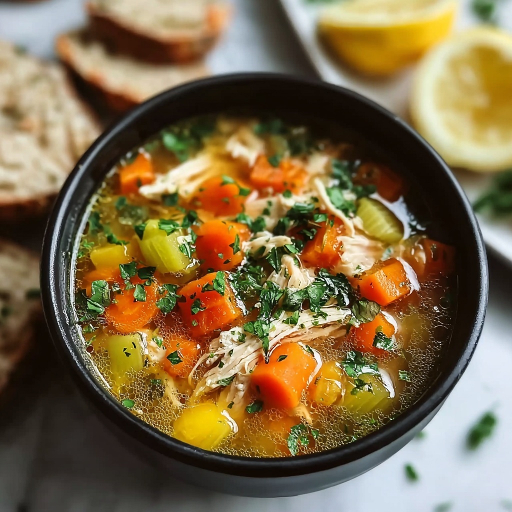 Instant Pot Chicken Vegetable Soup Recipe - Recipe Image
