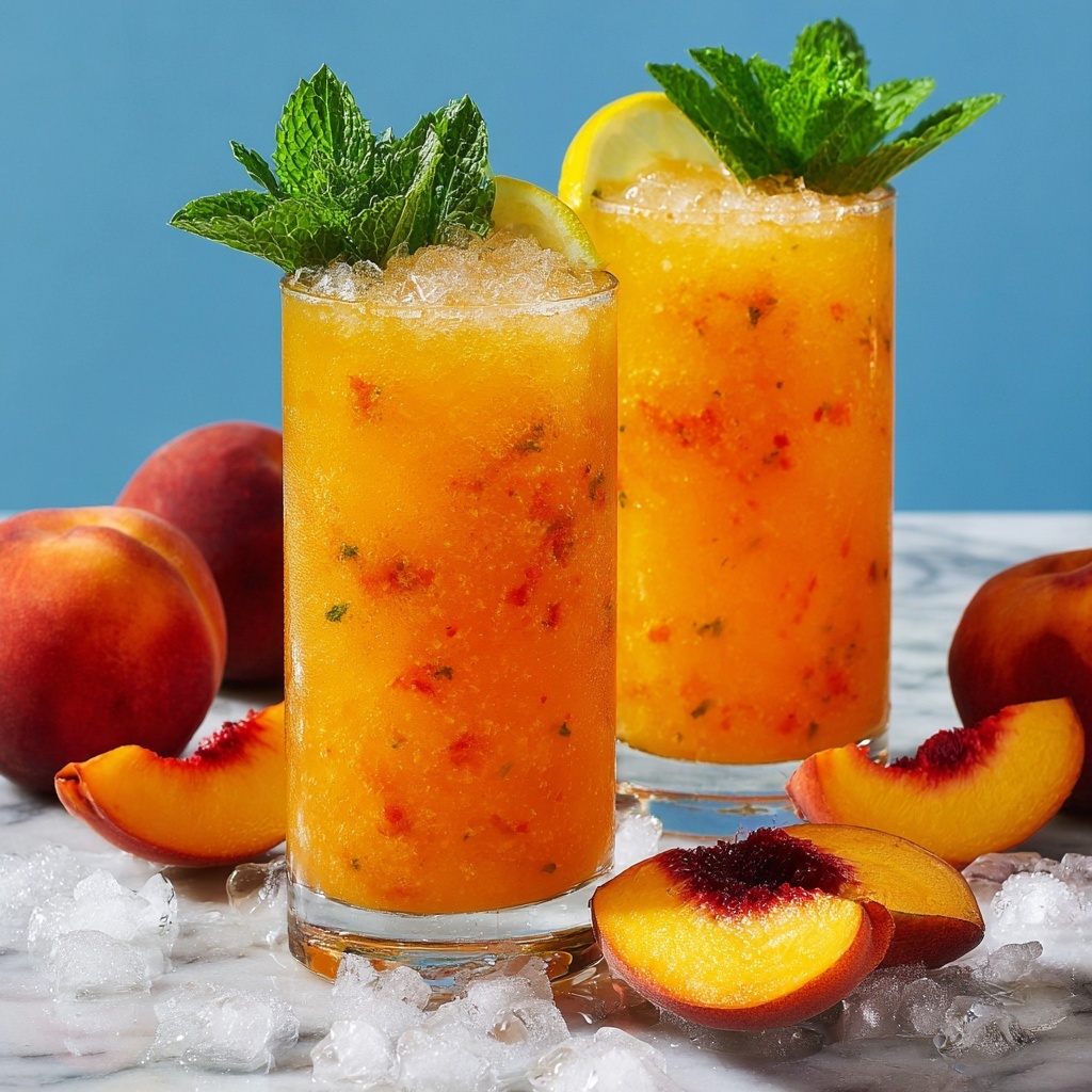 Peach Lemonade: The Ultimate Refreshing Summer Drink Recipe - Recipe Image
