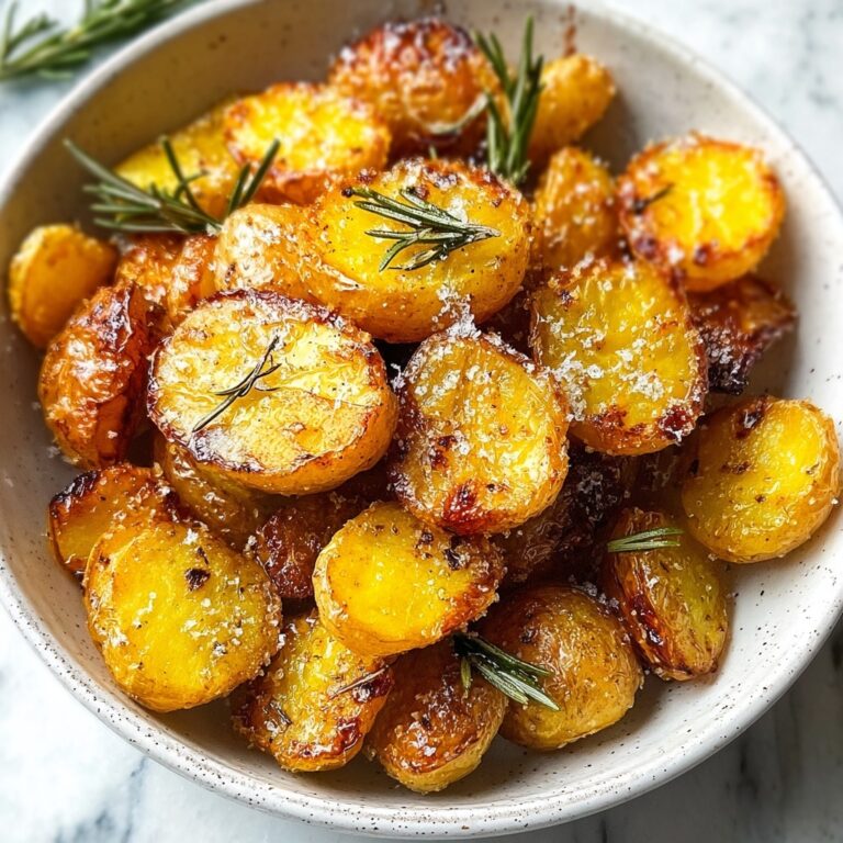 Crispy Roast Potatoes with Rosemary and Garlic Recipe