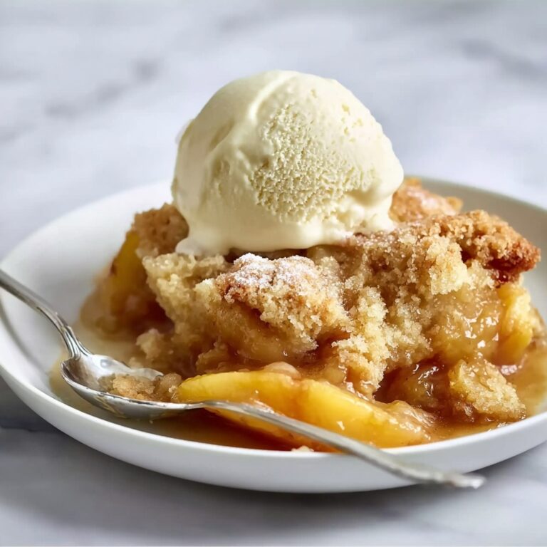 Easy Peach Cobbler Recipe