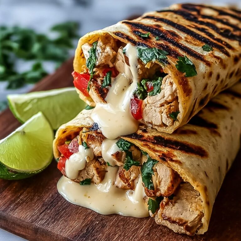 Chipotle Ranch Grilled Chicken Burrito Recipe