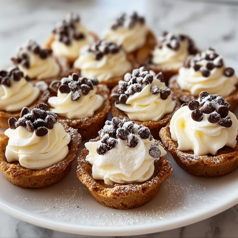 Cannoli Cookie Cups Recipe