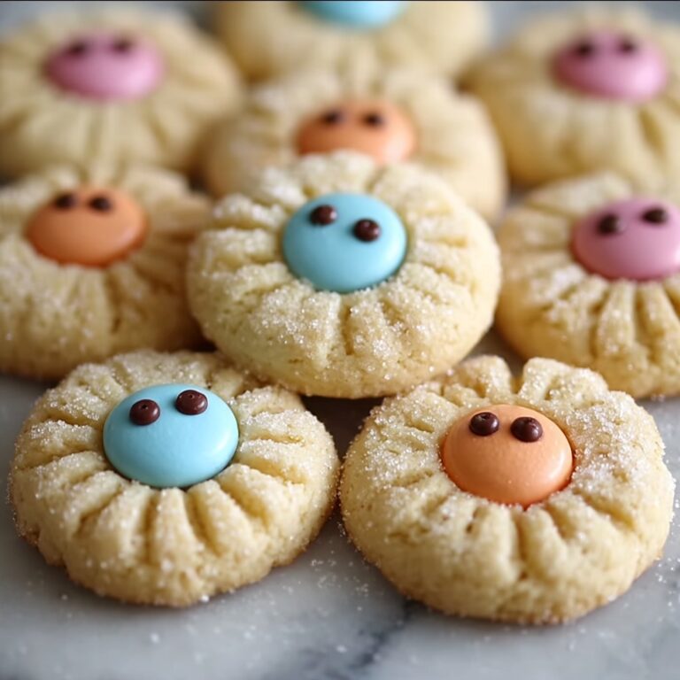 Easter Bunny Button Cookies Recipe
