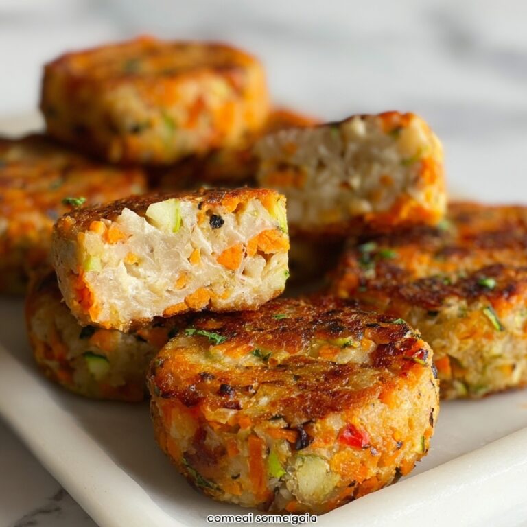 Tofu and Vegetable Patties Recipe