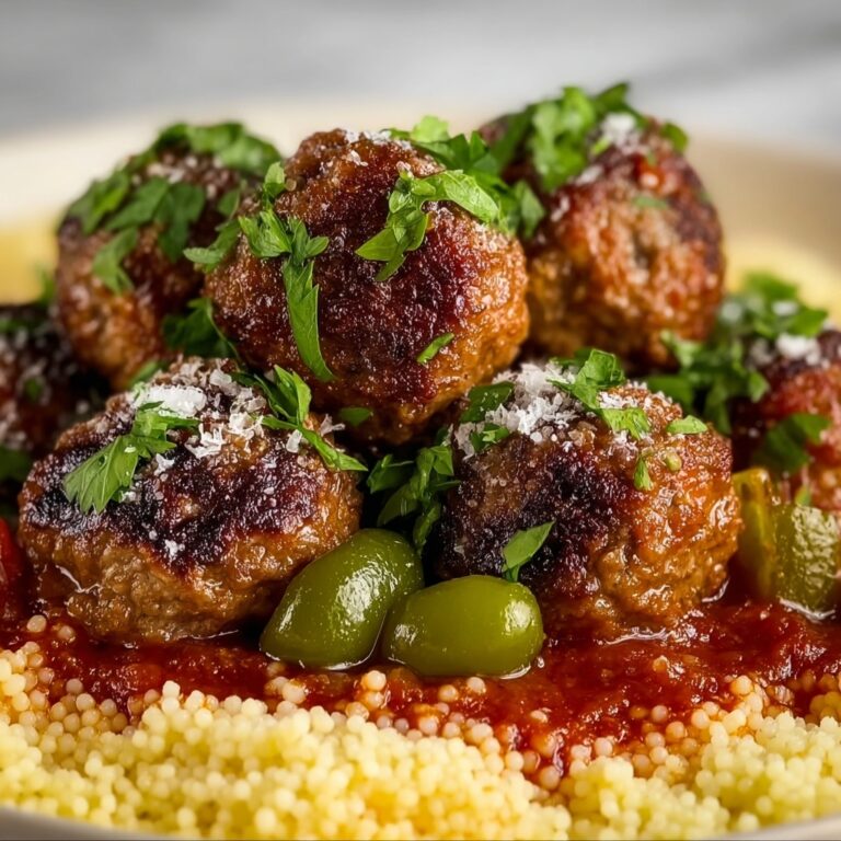 Moroccan Spiced Meatballs in Tomato Sauce Recipe