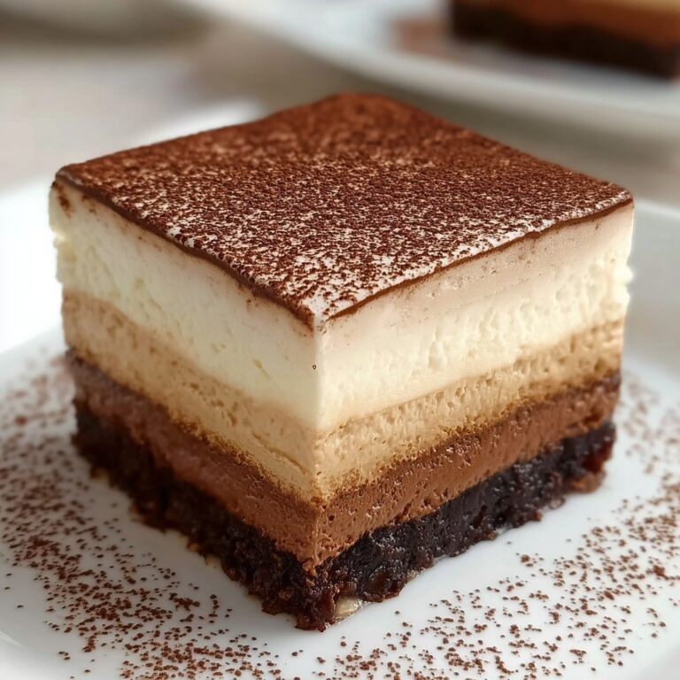 Tiramisu Brownies Recipe