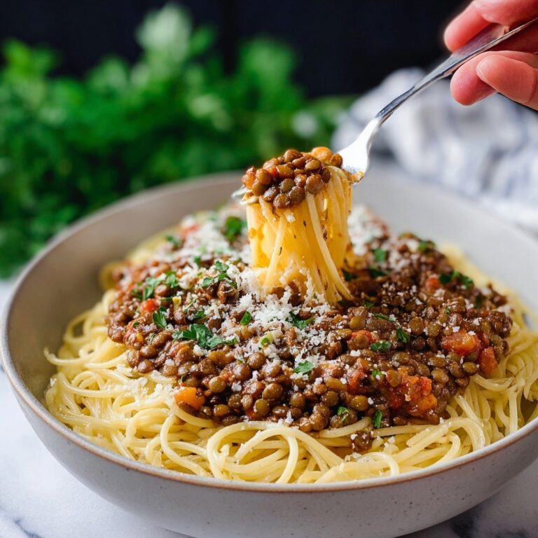 Lentil Bolognese Recipe