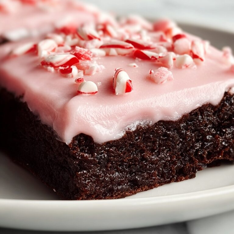 Candy Cane Brownies Recipe