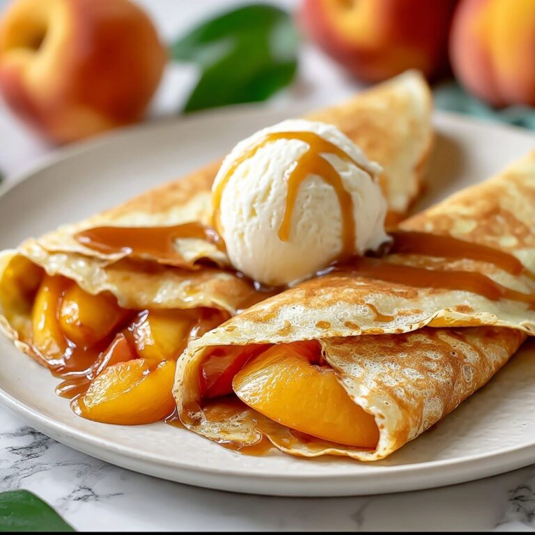 Peach Pie Enchiladas Recipe