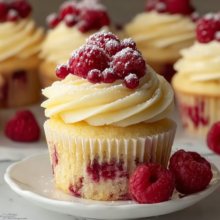 Raspberry Lemon Heaven Cupcakes Recipe