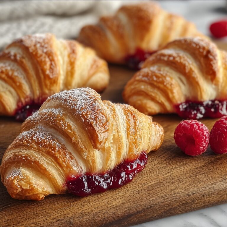 Almond Crescents with Raspberry Jam Recipe