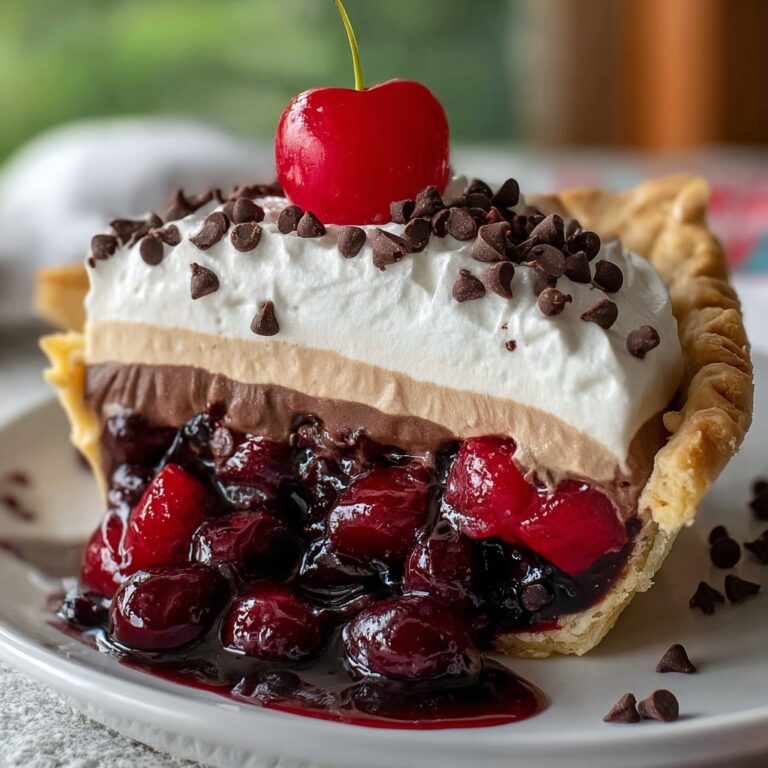 Chocolate Cherry Cream Pie: A Decadent Dessert Recipe