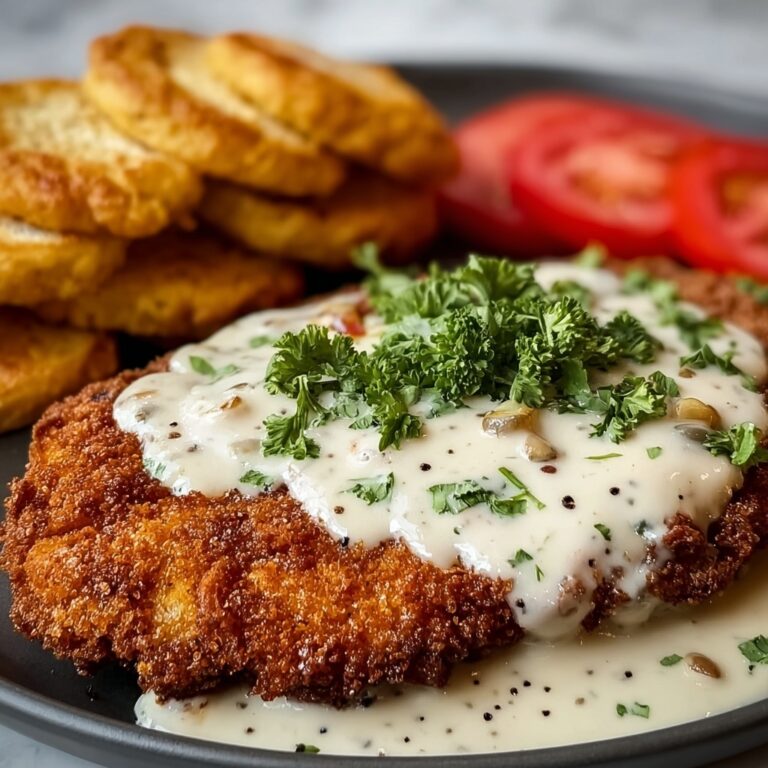Southern Fried Chicken with Creamy Gravy Recipe