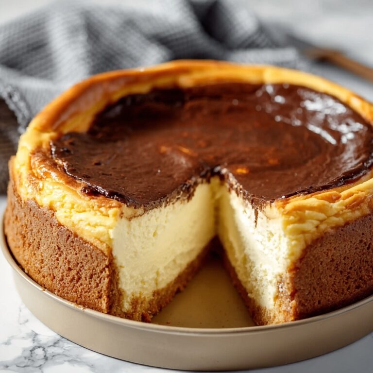 Loaf Pan Basque Cheesecake Recipe