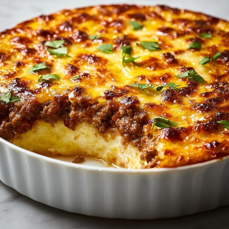 Sausage, Egg, and Cream Cheese Hashbrown Casserole Recipe